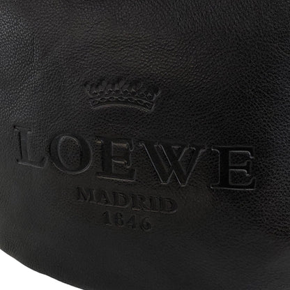 LOEWE Leather Shoulder bag Brown Vintage usk62t