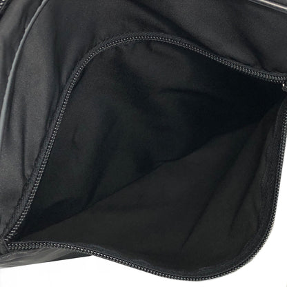 PRADA Triangle Logo Nylon Shoulder bag Black Vintage utfnwt