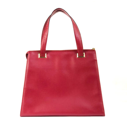Christian Dior Leather Handbag Red gxtirp