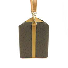 Load image into Gallery viewer, Yves Saint Laurent shoulder bag YSL vanity bag handbag box brown vintage v6ayth
