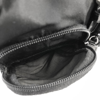 PRADA Triangle Logo Nylon Backpack Black Vintage f4v6fg
