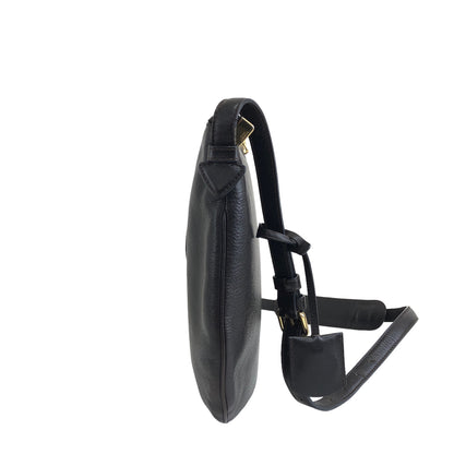 LOEWE Leather Shoulder bag Brown Vintage usk62t