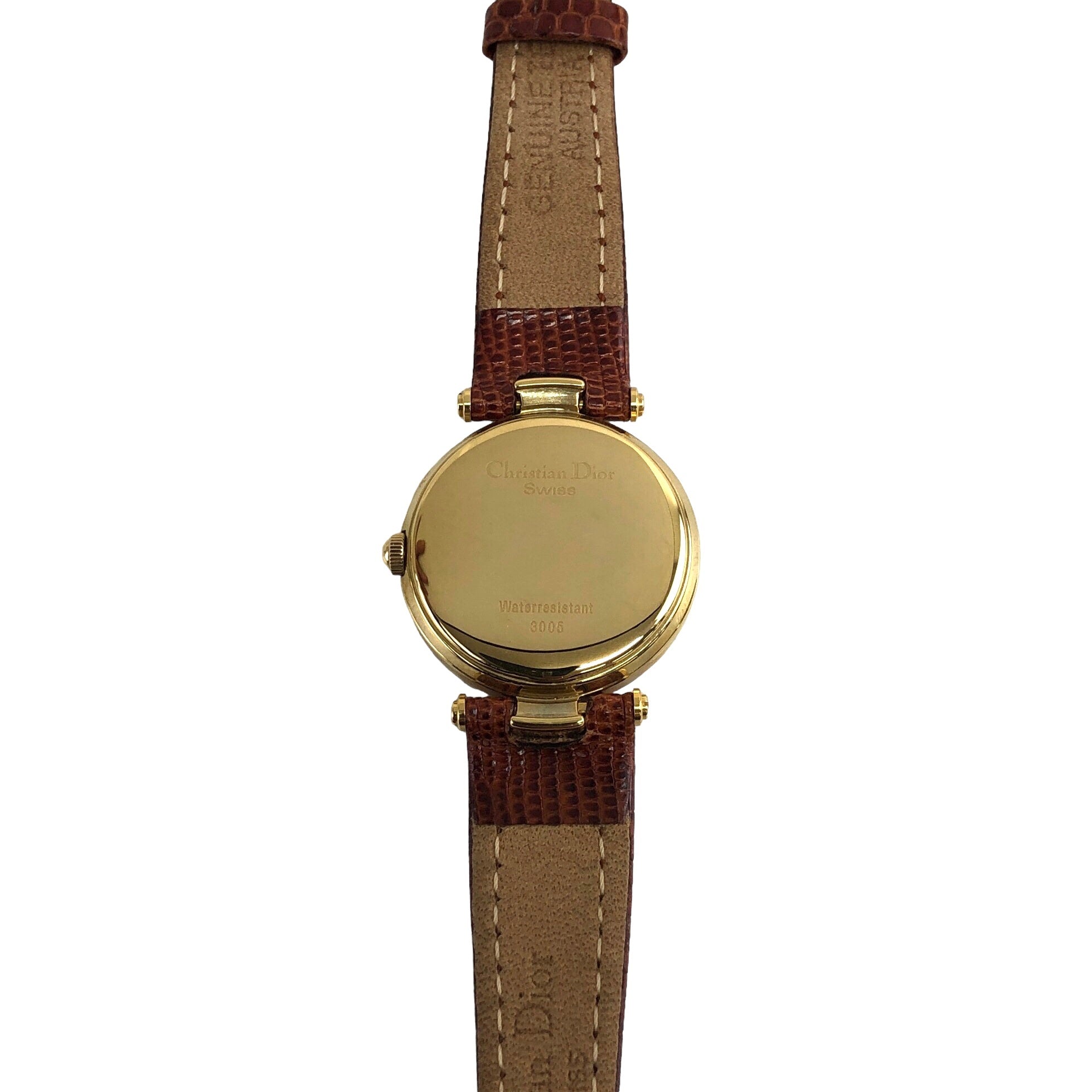 Christian dior watch online gold