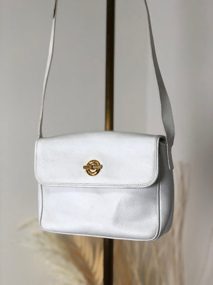 CELINE 斜背包 白色 復古 6bj42e 