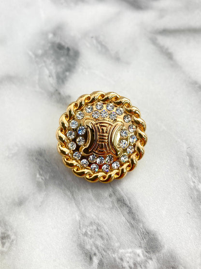 CELINE Blason 金色復古 tc6hnf 