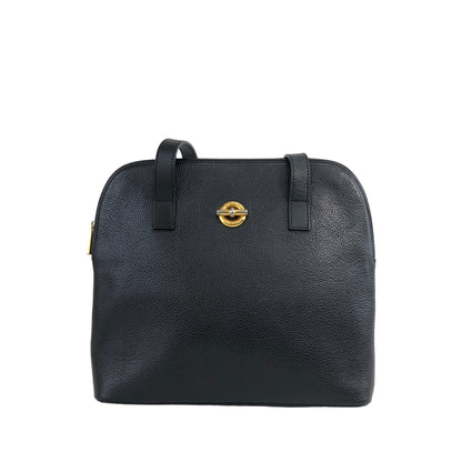 CELINE Toggle Clasp 皮革肩背包 黑色 復古 id5pnu 