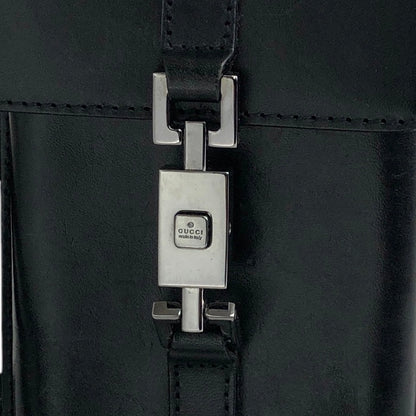 GUCCI Jackie Leather Phone Holder Small Shoulder bag Black Vintage thmm8m