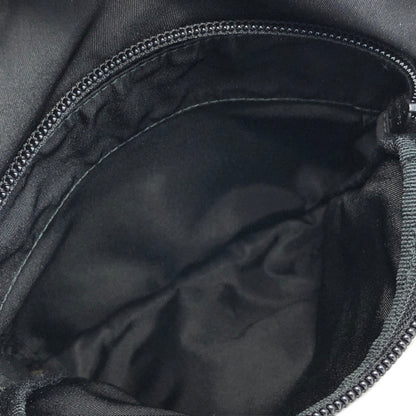 PRADA Triangle Logo Logo Motif Nylon Shoulder bag Black Vintage b8ck4u