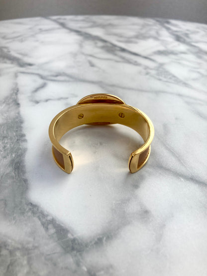 HERMES Chaine d'ancre 手鐲 駝色 復古 m7kkya 