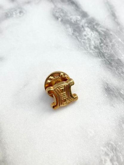 CELINE Blason 金色復古 tc6hnf 